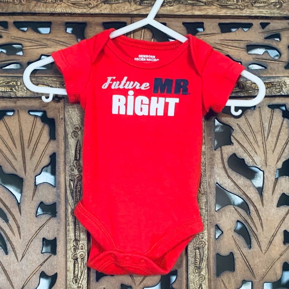 Future Mr Right Onesie